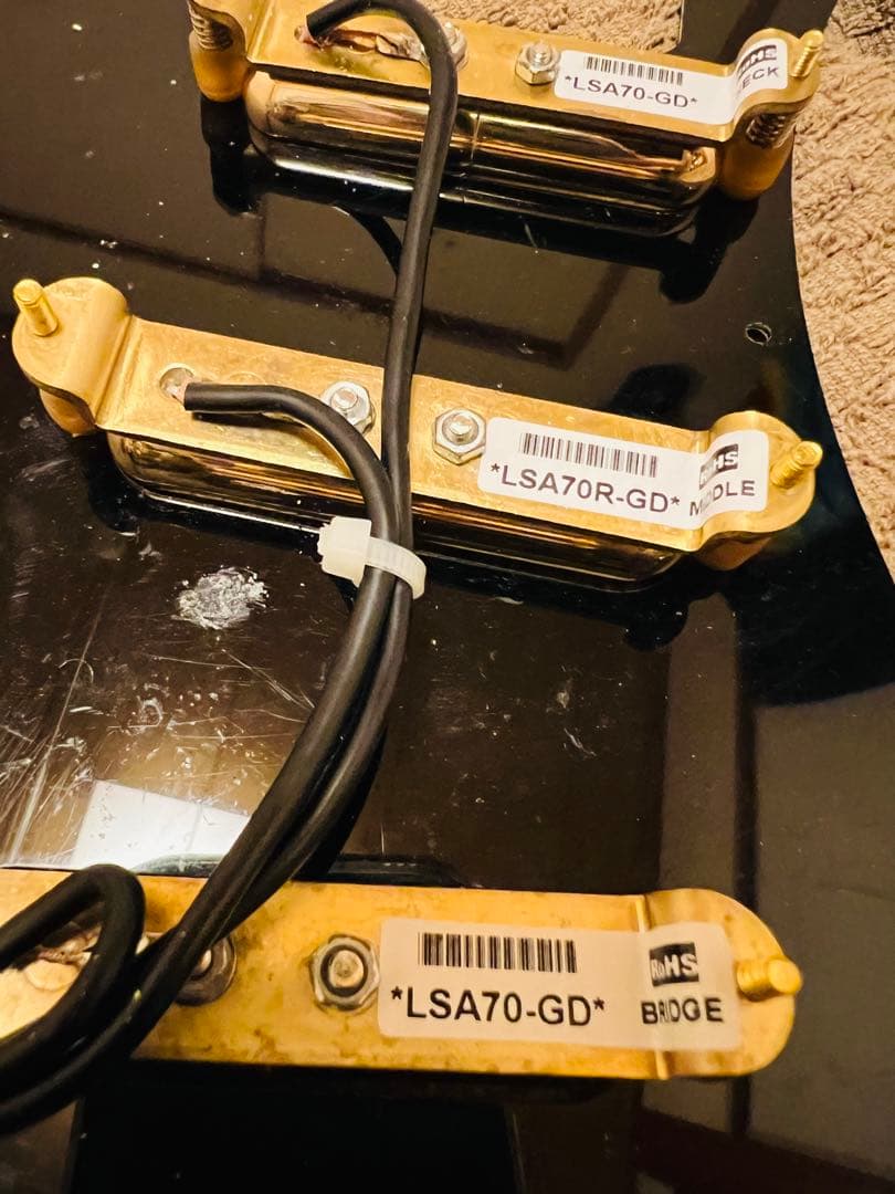 ギター Fender Japan Stratocaster ST62 ALLBLK