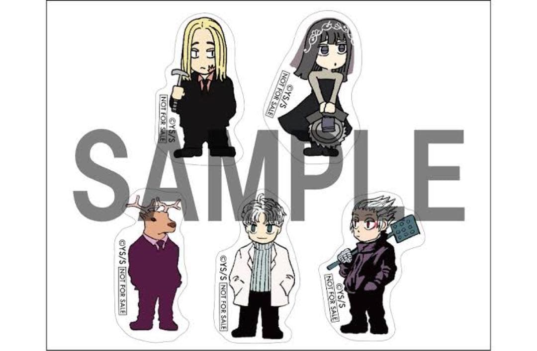 SAKAMOTODAYS ゼブラック　100名限定　アクスタ4種　フレークシール