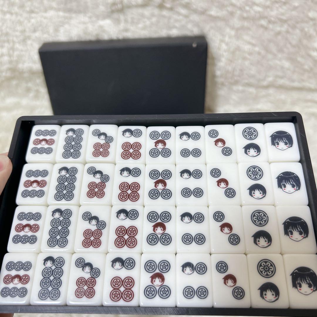 咲-Saki- 麻雀牌 フルセット 専用ケース付き スクウェアエニックス