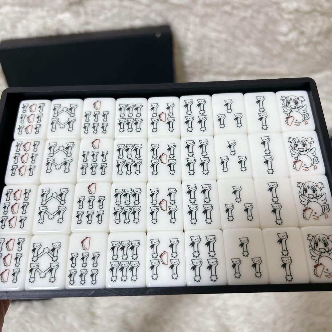 咲-Saki- 麻雀牌 フルセット 専用ケース付き スクウェアエニックス