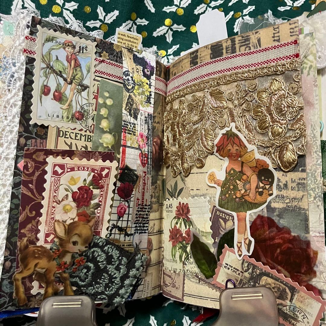 ジャンクジャーナル雑記帳 クリスマス トマトガール 妖精 ヴィクトリア