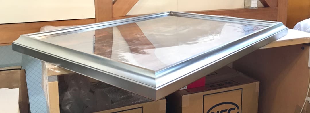 晩秋の富士 日本画 額装 美術品 額縁 富士山 秋 小林忠