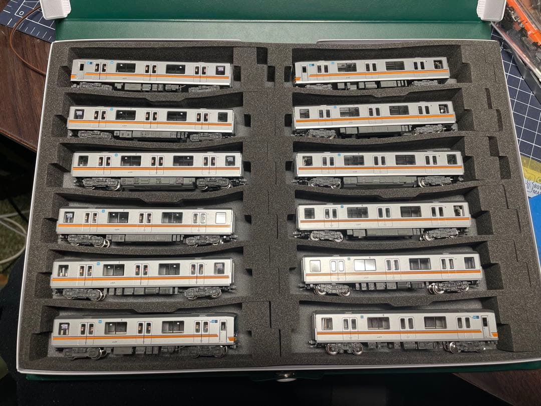 【加工品】東京メトロ 01系 銀座線 12両セット nゲージ 鉄道模型 加工品】東京メトロ 01系 銀座線 12両セット nゲージ 鉄道模型