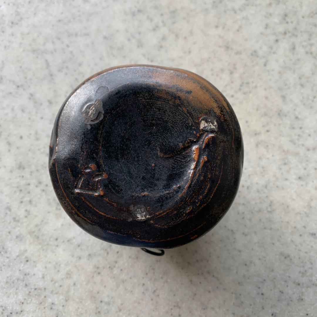 備前焼　掛花入れ
