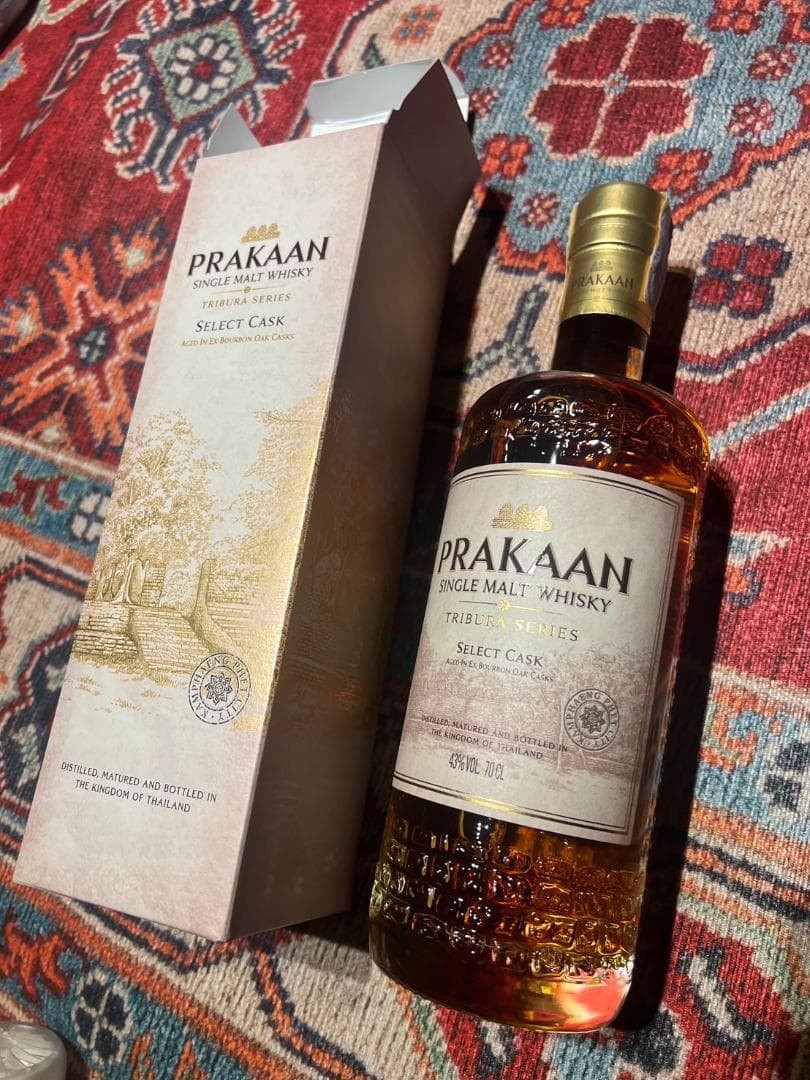 タイ プレミアムウイスキー PRAKAAN シングルモルトSELECT CASK