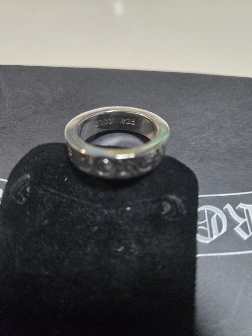 CHROME HEARTS スペーサーリング 6mm forever 15号