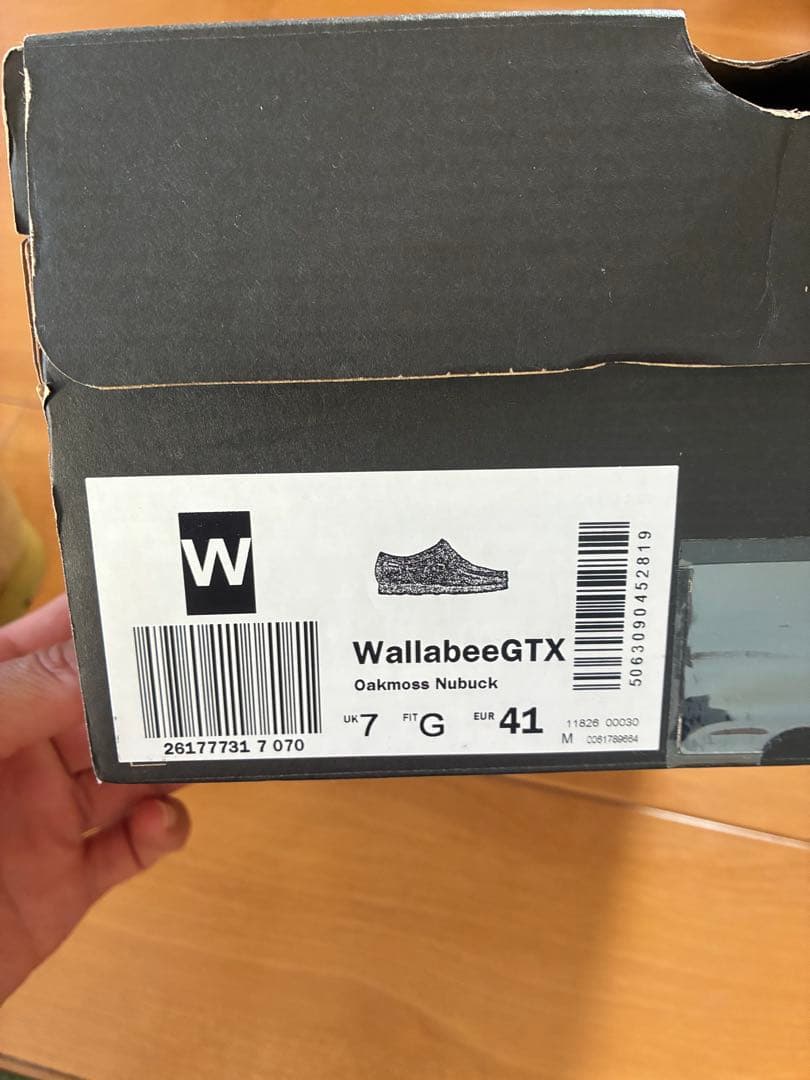 CLARKS GORE-TEX ベージュモカシン