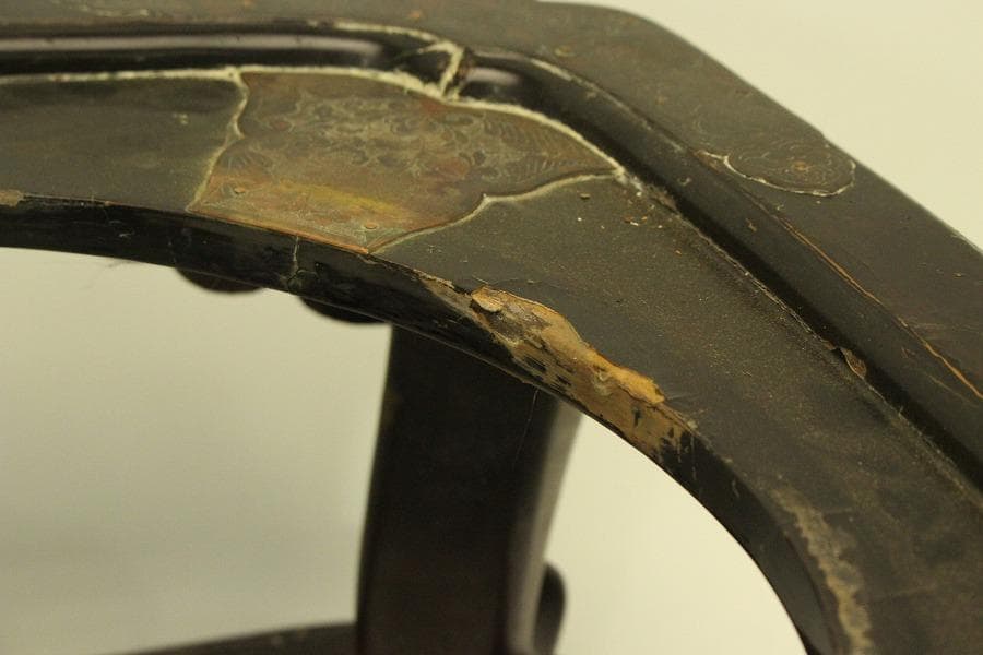 古美術 徳川 三つ葉葵紋 瓶掛 火鉢 大名火鉢(ZE479)