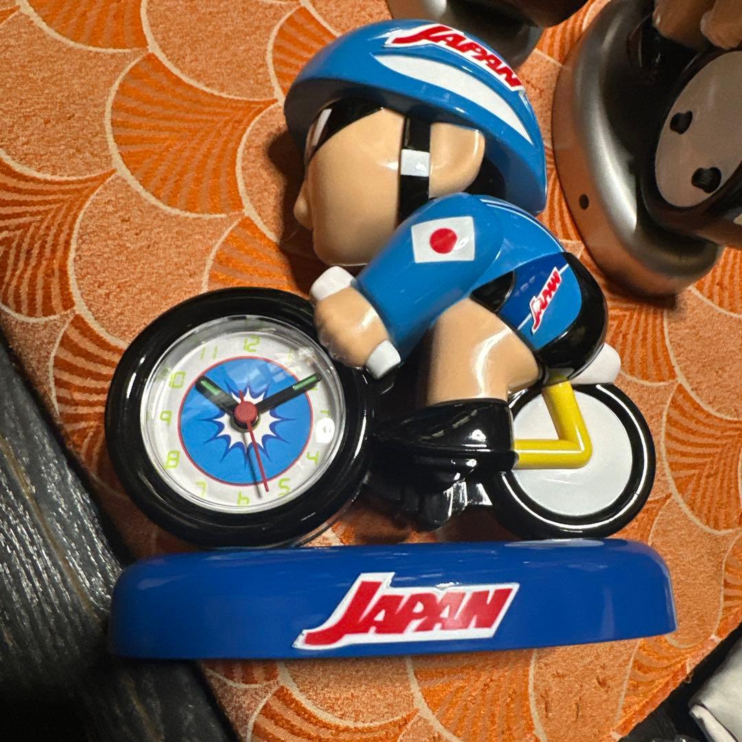 ケイリンマン　目覚まし時計　11体セット　当時品