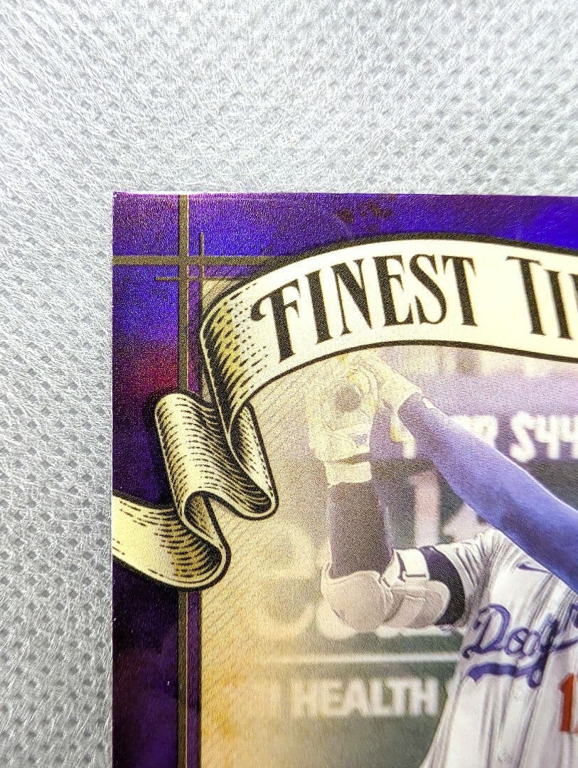 【レア】125枚限定 大谷翔平 2025 Topps Finest 紫 /125