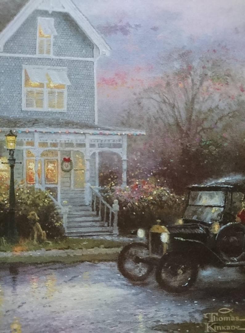 トーマス・キンケイド、Christmas Memories、希少・海外版画集