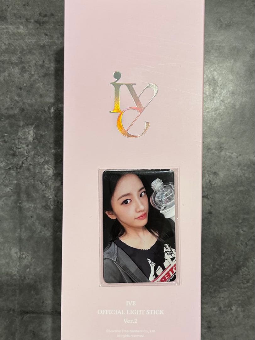 特典トレカ6枚付き IVE ペンライト公式 VER.2 新品 最新 ver2 - メルカリ