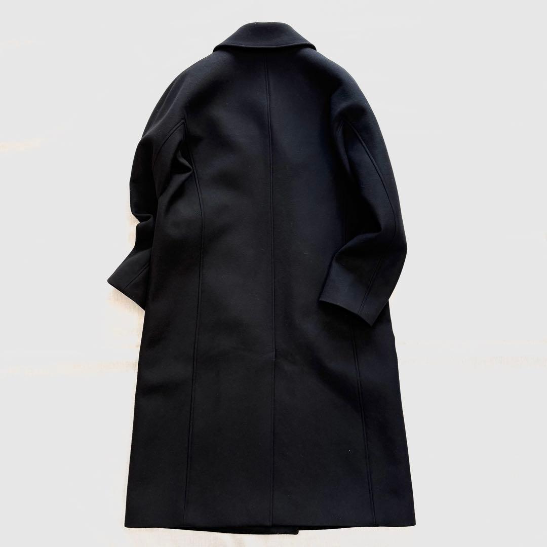 極美品☆セオリーリュクス ダブルブレスト ロングコート チェスター