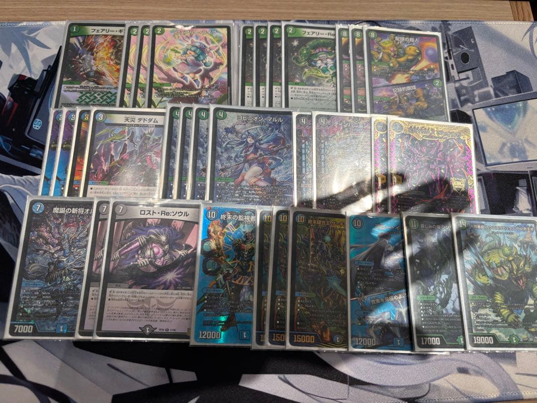 デュエマ　デッキパーツ　アナカラーマルル　キーナリー　ブルーインパルス