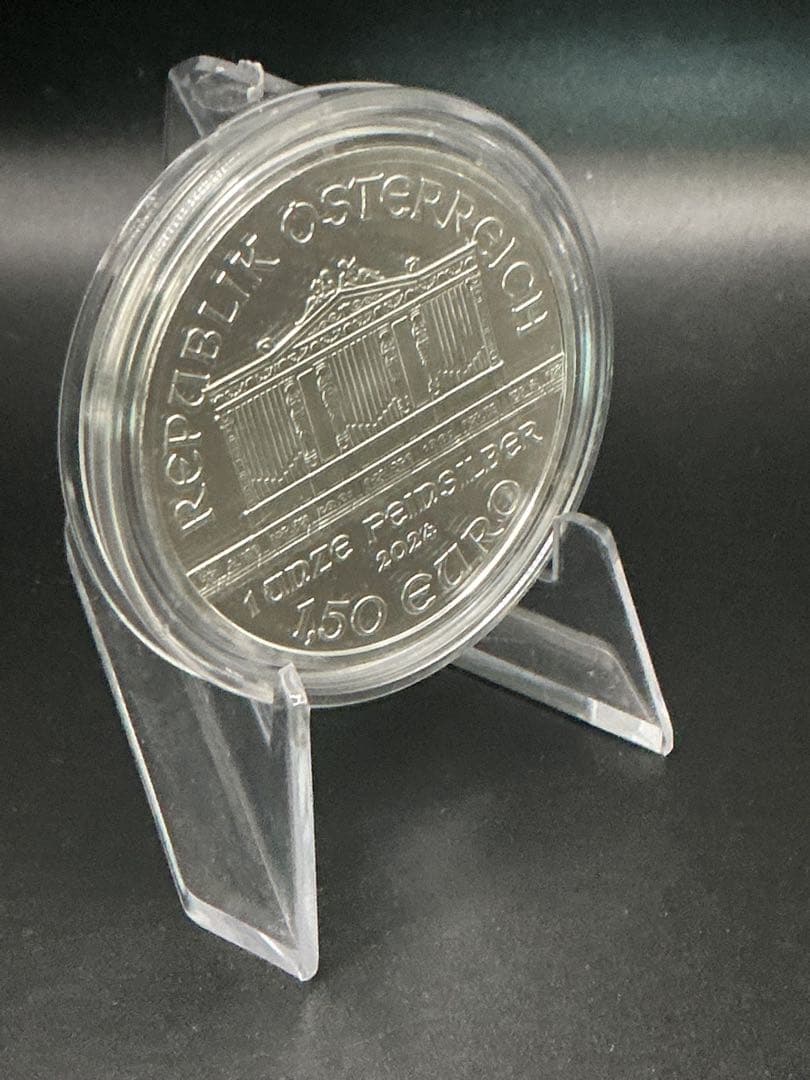 2024年オーストリア・ウィーン・フィルハーモニー「フラッグ」カラー銀貨