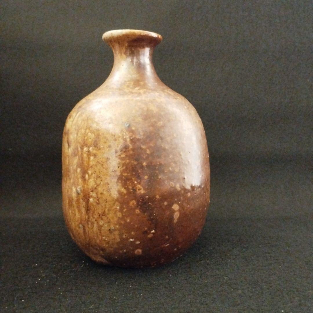 人間国宝　伊勢崎淳　備前徳利