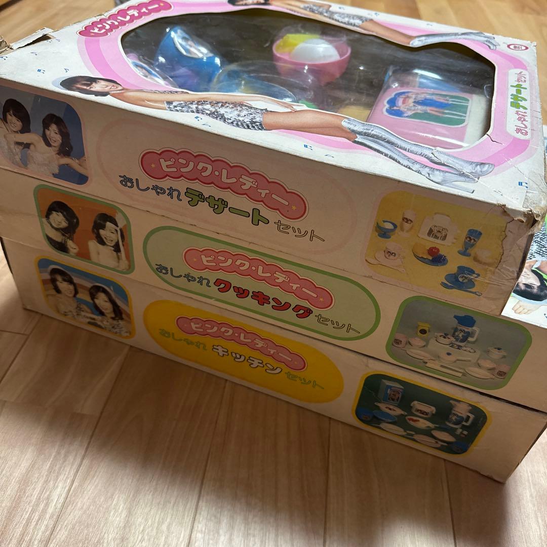 ピンク・レディー　おしゃれキッチン　おしゃれクッキング　おしゃれデザートセット