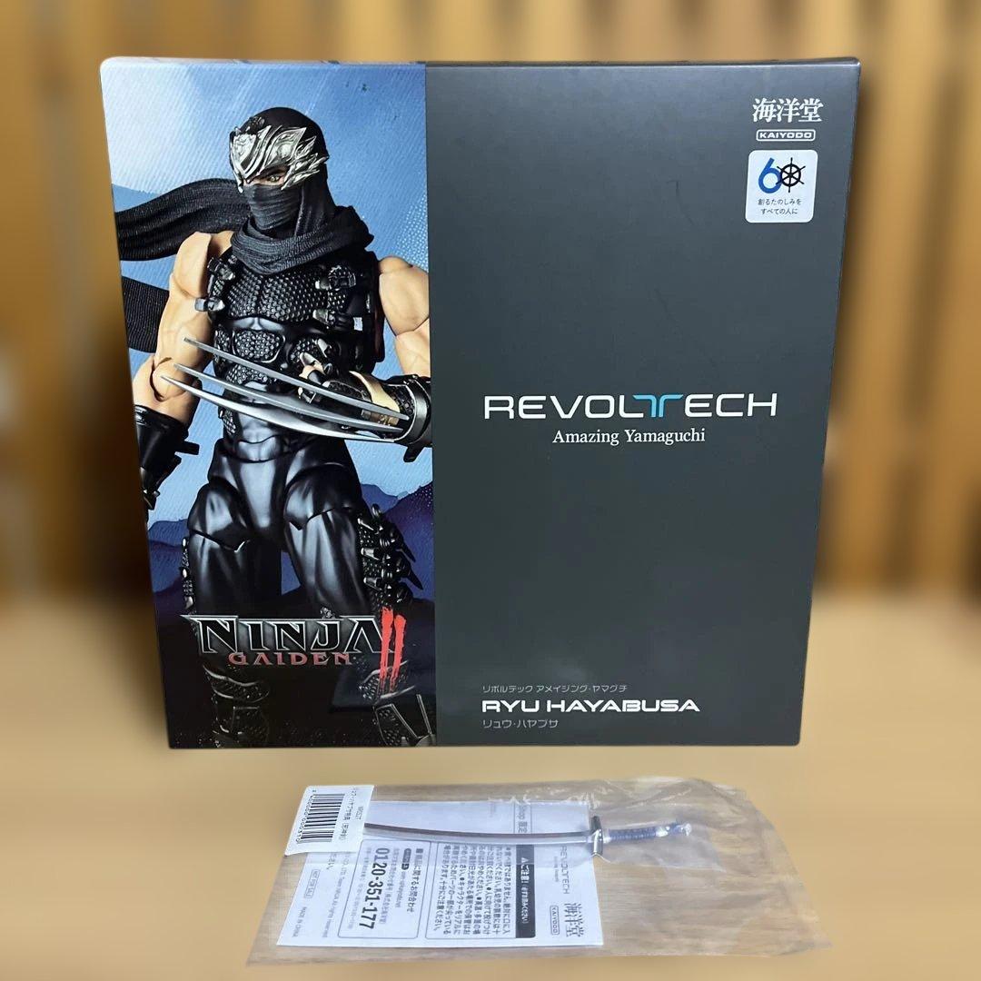 海洋堂　アメイジング・ヤマグチ　リュウ・ハヤブサ　(特典付き) NINJA GAIDEN」シリーズより、リュウ・ハヤブサが海洋堂の