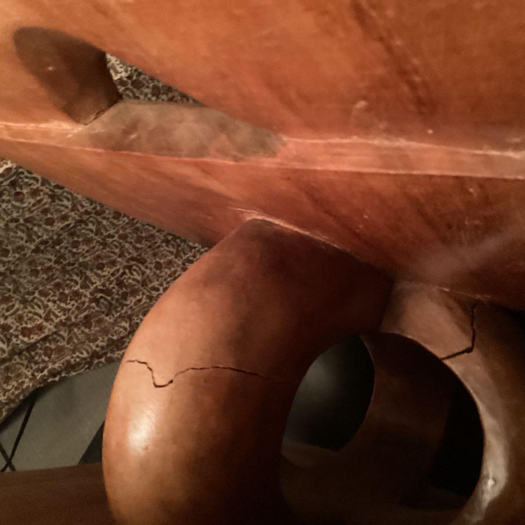 最終値下げ　アシャンティ族　スツール② アフリカ民芸