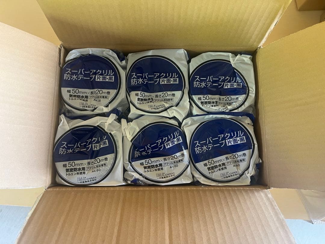 スーパーアクリルテープ 24個 防水気密 toraygroup - メルカリ