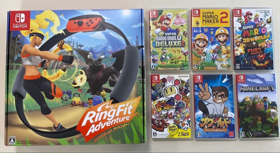 Nintendo Switch グレー本体セット ➕joy-con➕ソフト７本