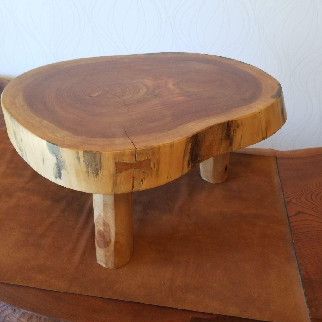 M*様 サイドテーブル《欅けやき》3本脚