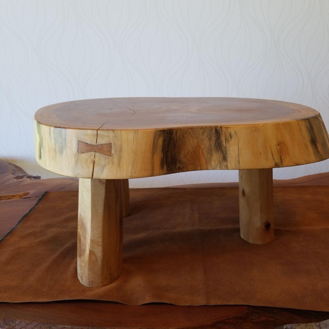 M*様 サイドテーブル《欅けやき》3本脚