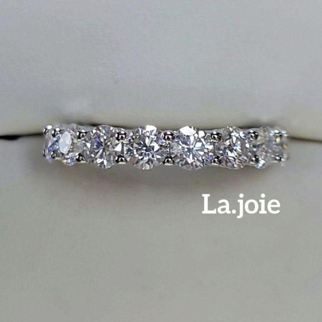 最高品質 モアサナイト フルエタニティ 【9号】4mm リング