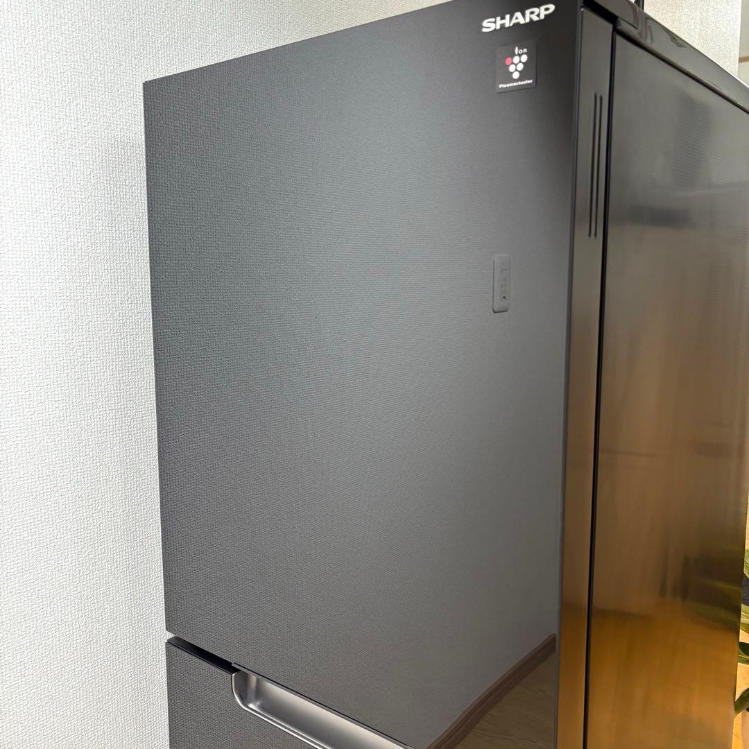 2023年製 冷蔵庫 一人暮らし 単身用 小型 3ヶ月保証付き ガラスドア 高級