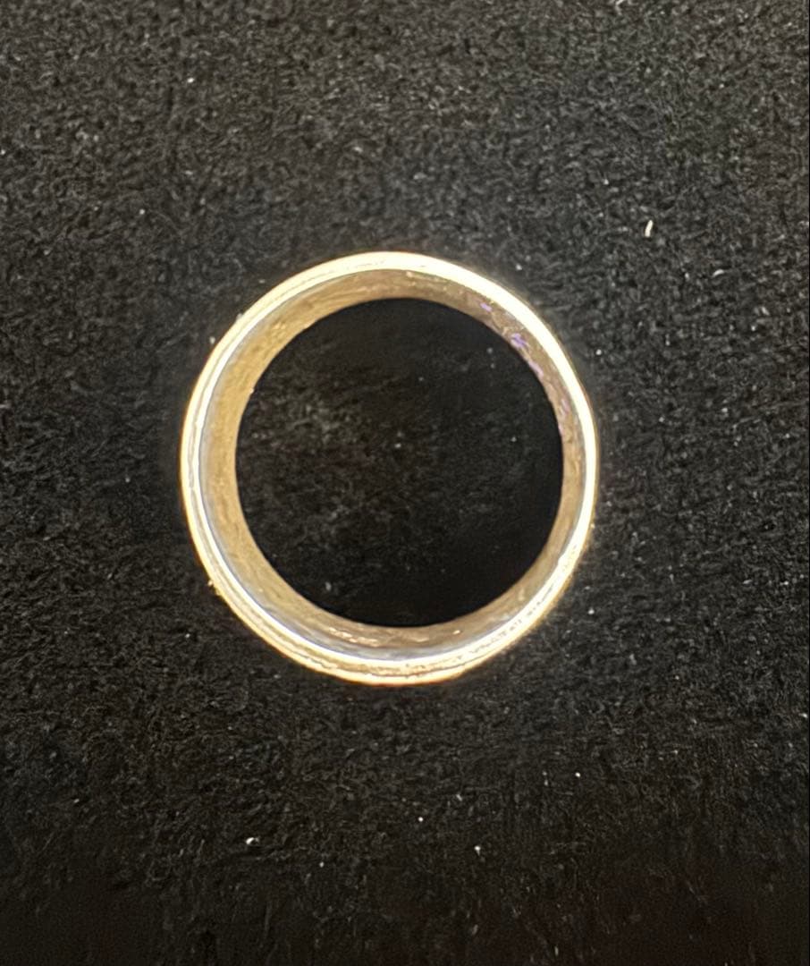 ハワイアンジュエリー　リング　14K ホワイトゴールド　13.5号