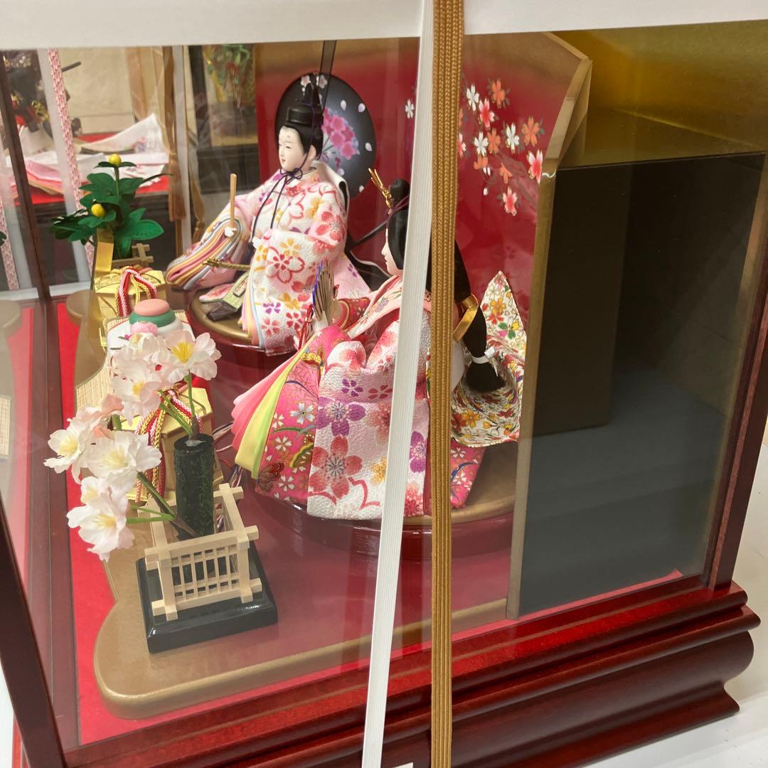 mara1126お値下げしました。久月ケース入り雛人形