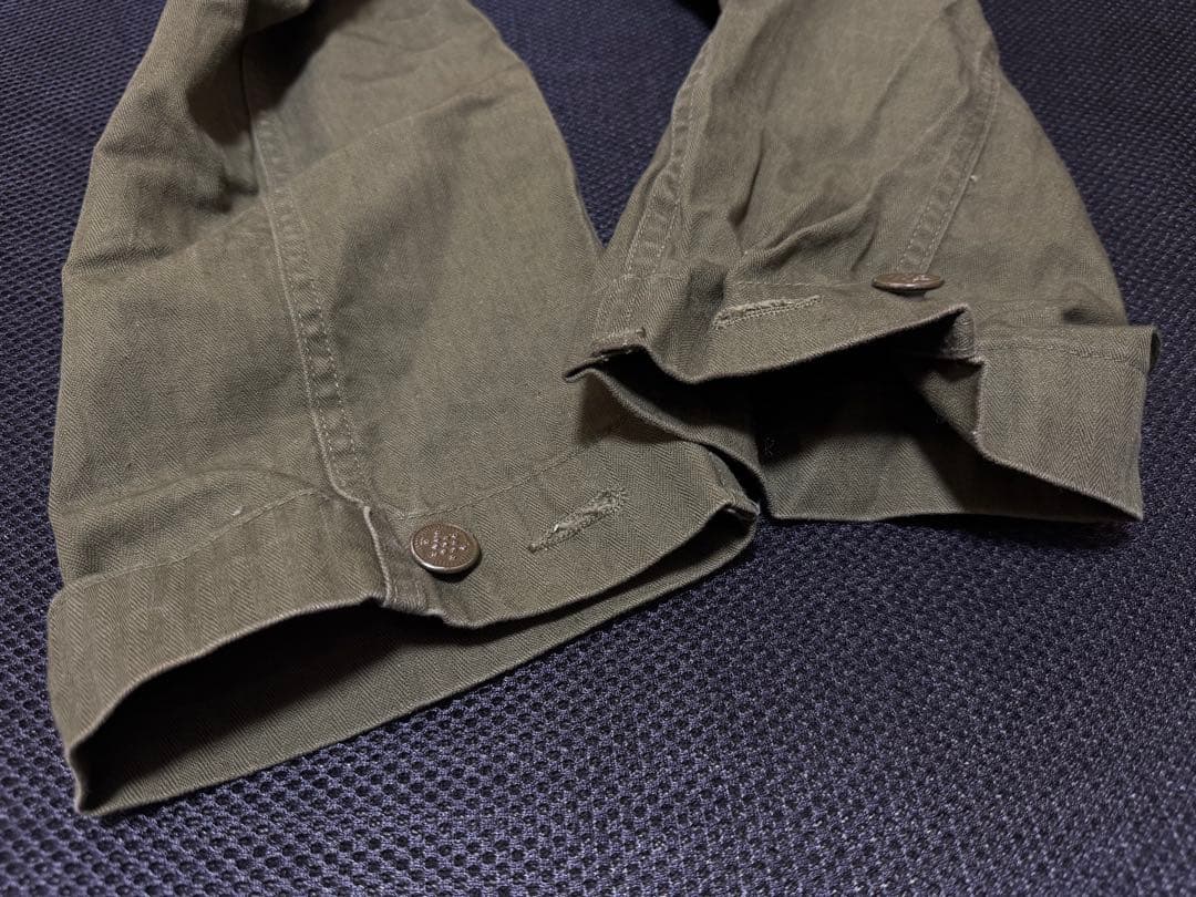 米軍 実物 M1943 HBTカバーオール