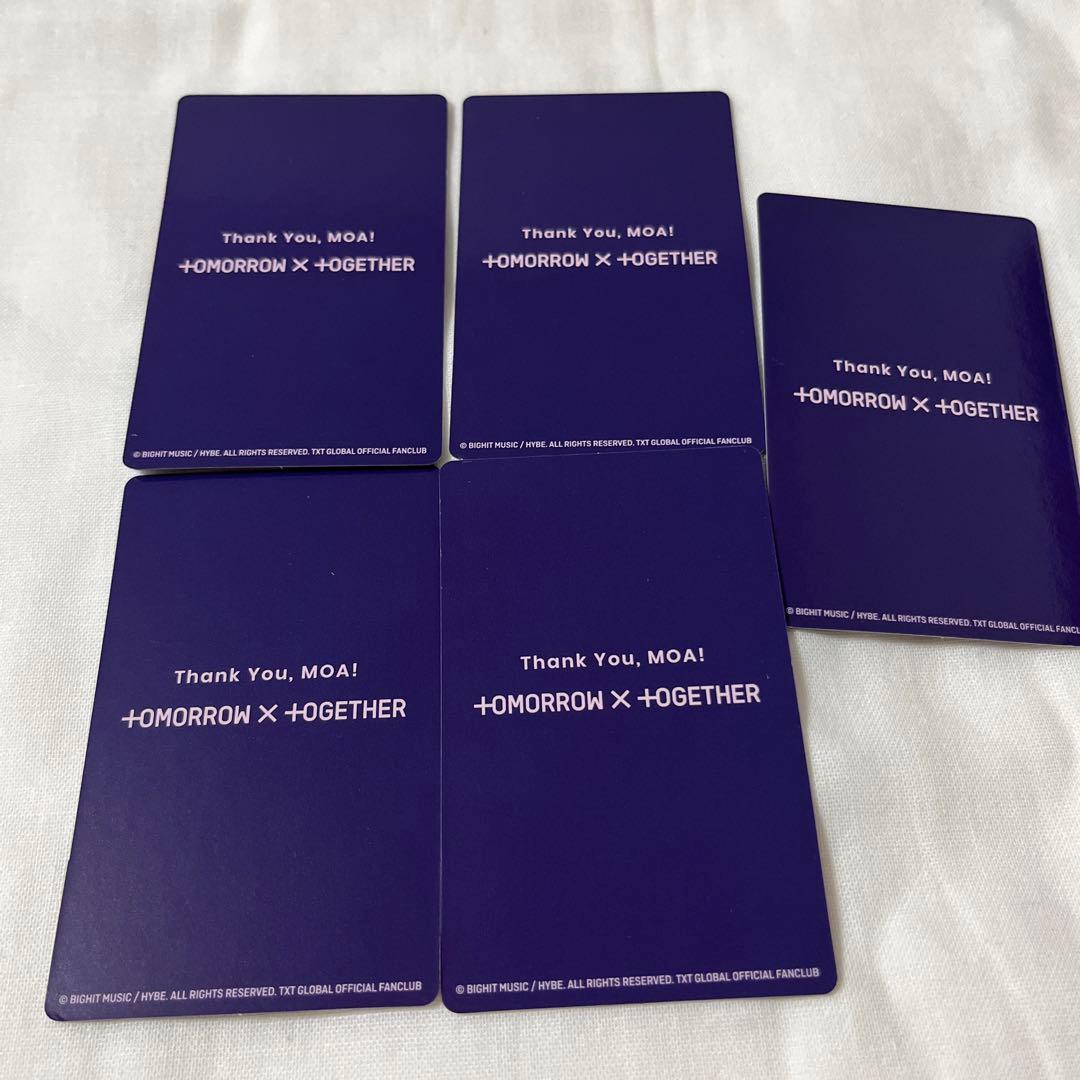 TXT アンケート トレカ コンプ コンプリート セット