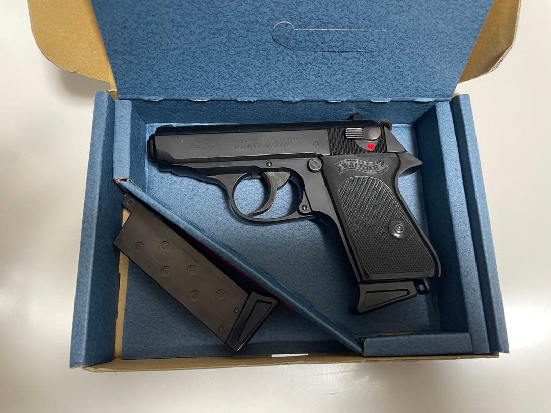 マルゼン WALTHER PPK ガスガン スペアマガジン付き