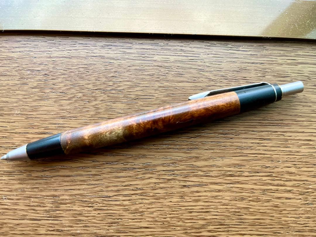 超希少】野原工芸 マーブルウッド 旧型シャーペン(固定式口金) - メルカリ