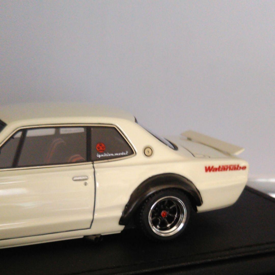 DUBシェビーインパラ ミニカー 1／24 色ホワイト 1/24 シボレー