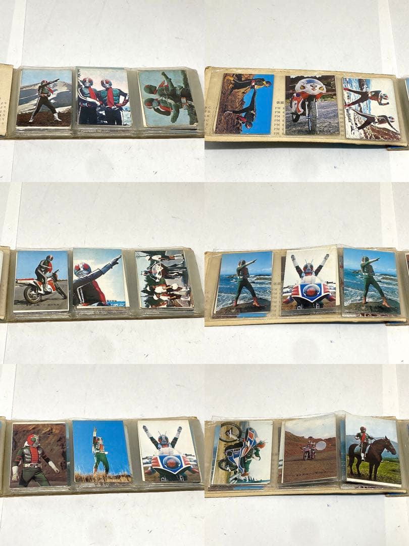 M*.様 合計約223枚 仮面ライダーカード ロボコンカード アルバム4冊セット