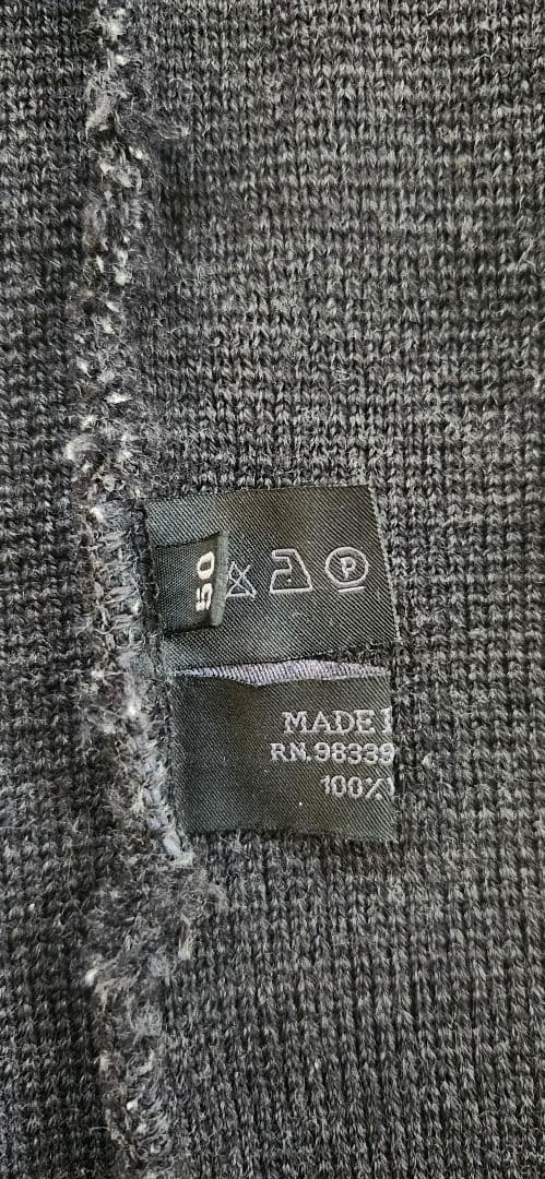 美品　プラダスポーツ　ウールパーカー