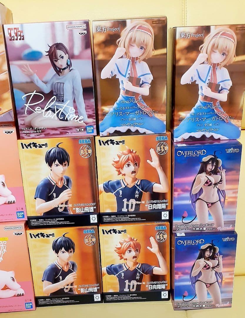 17体セット プライズ フィギュア まとめ売り ダンダダン ハイキュー 他