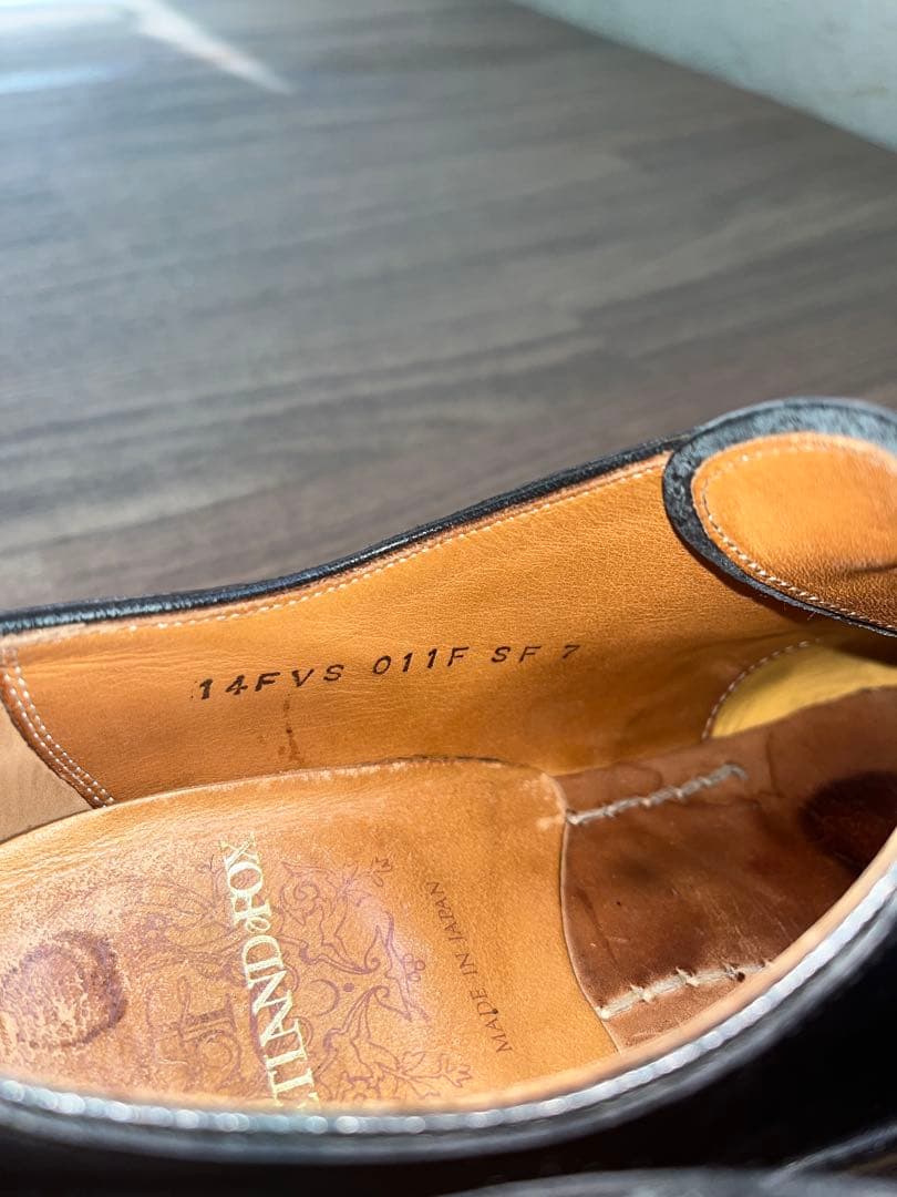 SHETLANDFOX　シェットランドフォックス　ストレートチップ 7