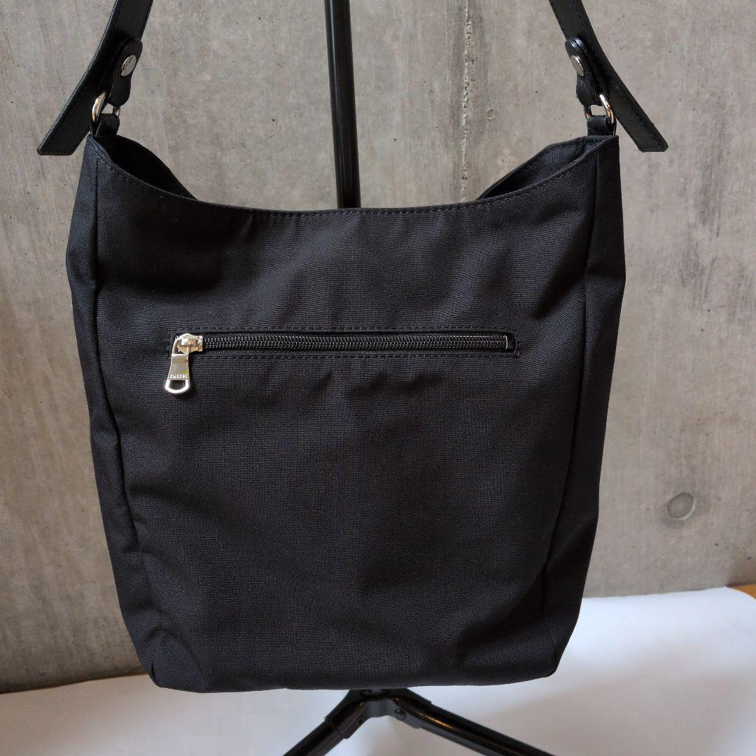 russet　ラシット　ナイロン2wayミニトートバック　ブラック