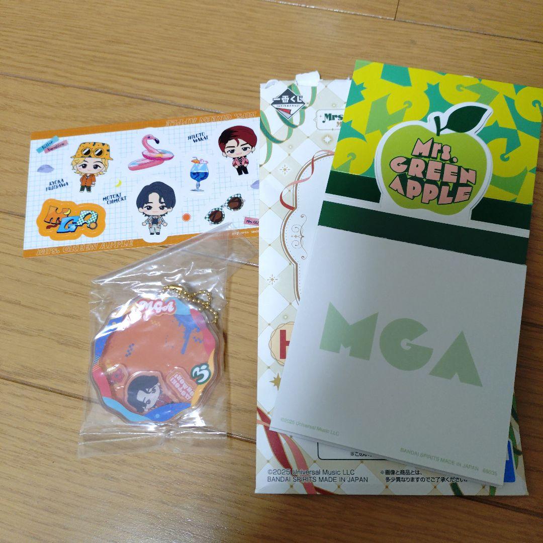 Mrs. GREEN APPLE 一番くじ E賞 アクキー 大森元貴 おまけ付き - メルカリ