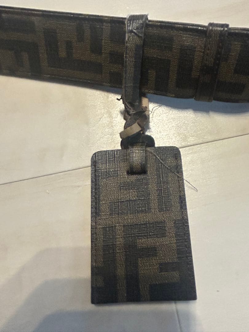 Fendi FFロゴパターン ショルダーバッグ