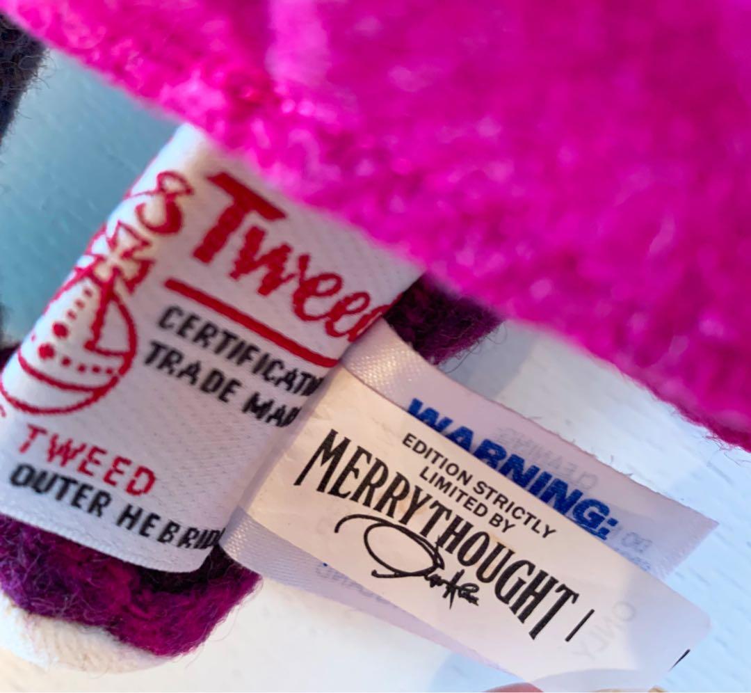 美品メリーソート ハリスツイードチーキー