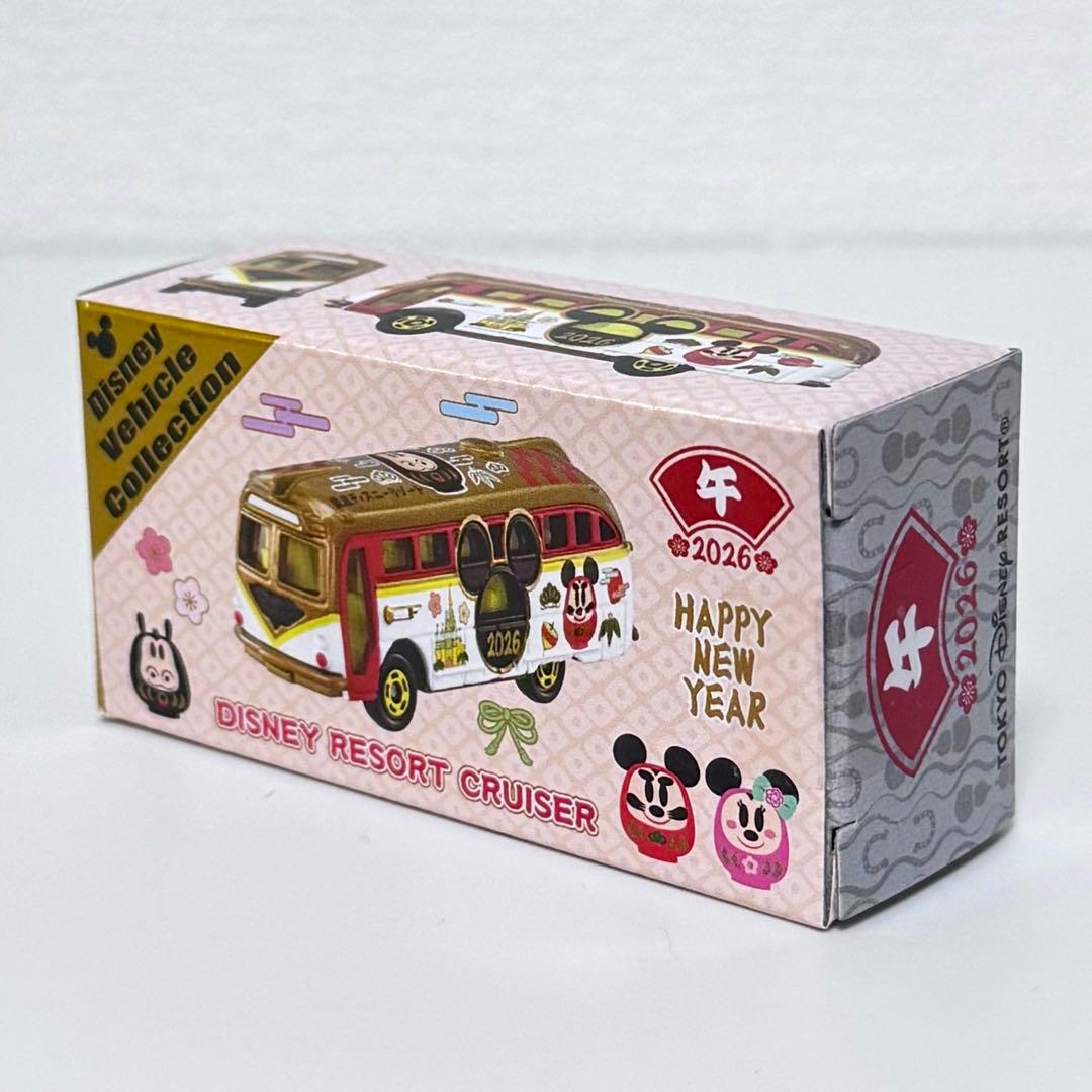 トミカ ディズニー リゾートクルーザー2026年 午年 10個セット ニューイヤー お正月 2026 午年 リゾートクルーザー トミカ ディズニー