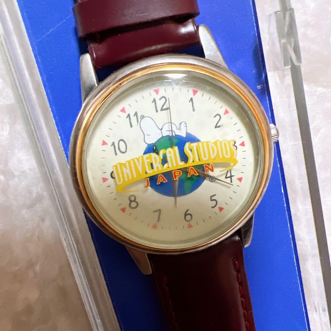 激レア/2001年/USJ/SNOOPY/腕時計/当時物/オープン時グッズ/