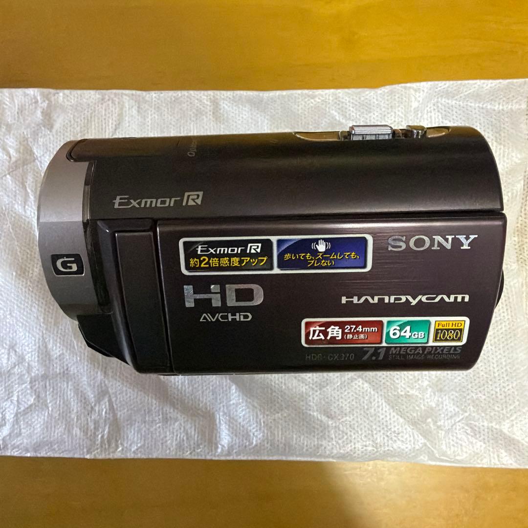 ビデオカメラ SONY HDR-CX370V Handycam