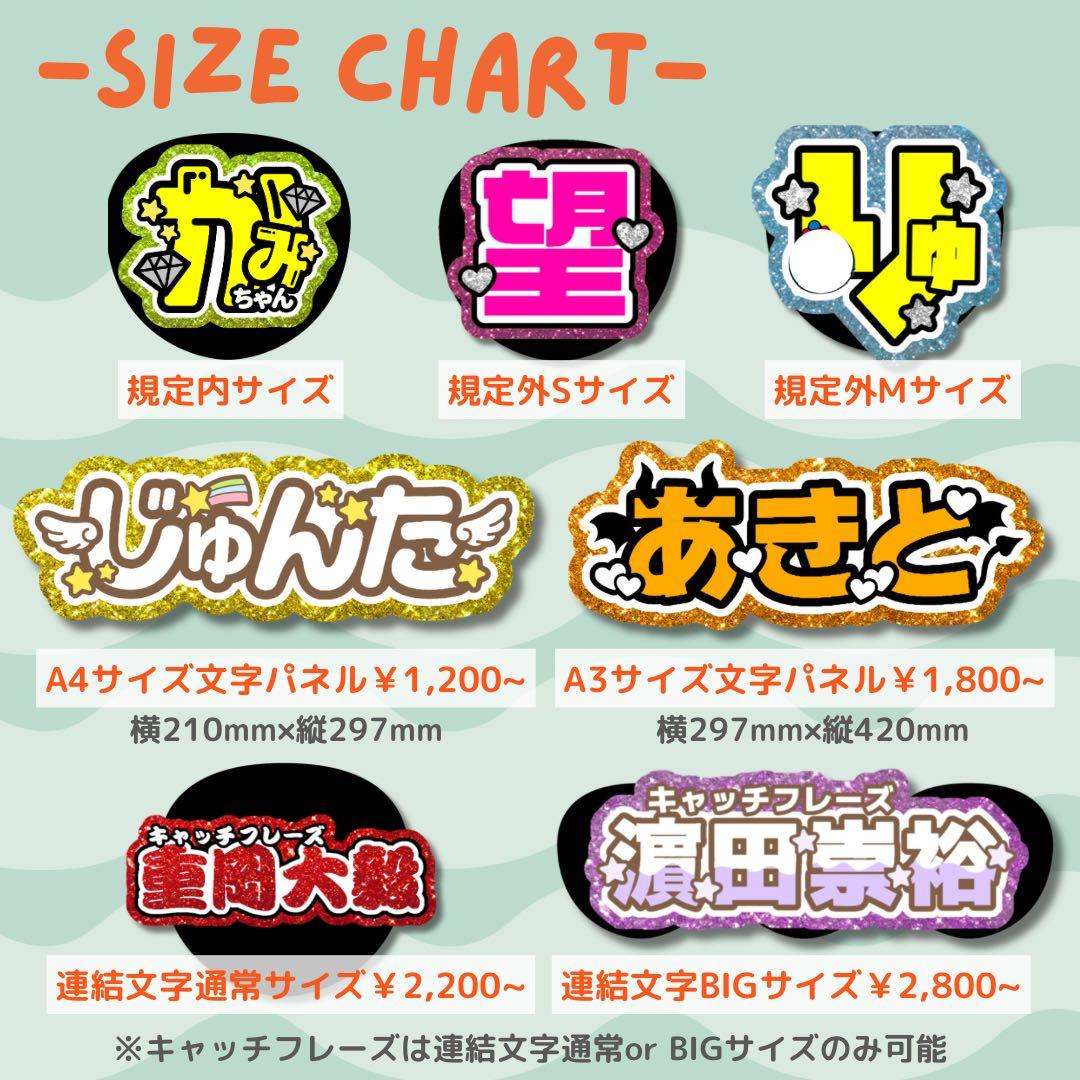 a様専用 オーダー うちわ文字 団扇屋さん 連結 文字パネル ファンサ