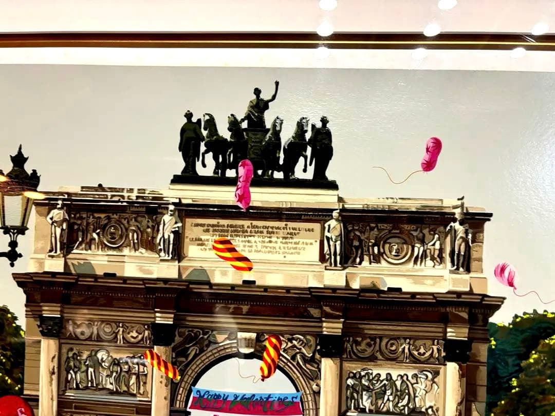 ヒロ・ヤマガタ 「GIFT SEASON」シルクスクリーン 証明書・箱・保存袋