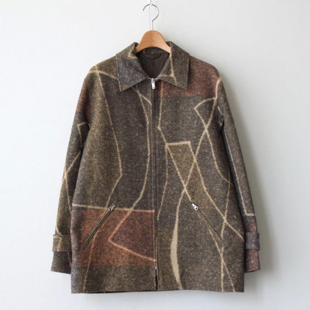 YOKE/ヨーク 23aw JACQUARD ZIP BLOUSON ブルゾン